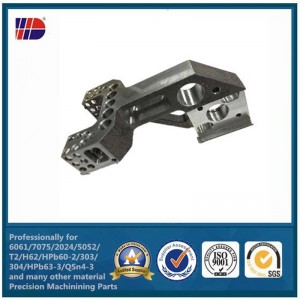 прецизно обработване на фрезови стоманени части за автоматична машина за дозиране