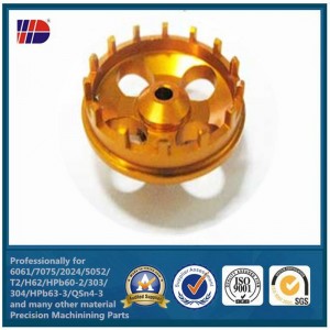 cnc обработка услуга обръщаща месингова част за автоматична машина за дозиране