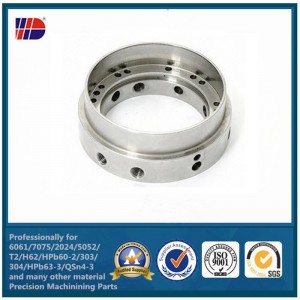 Централни части за стругове от неръждаема стомана с висока точност