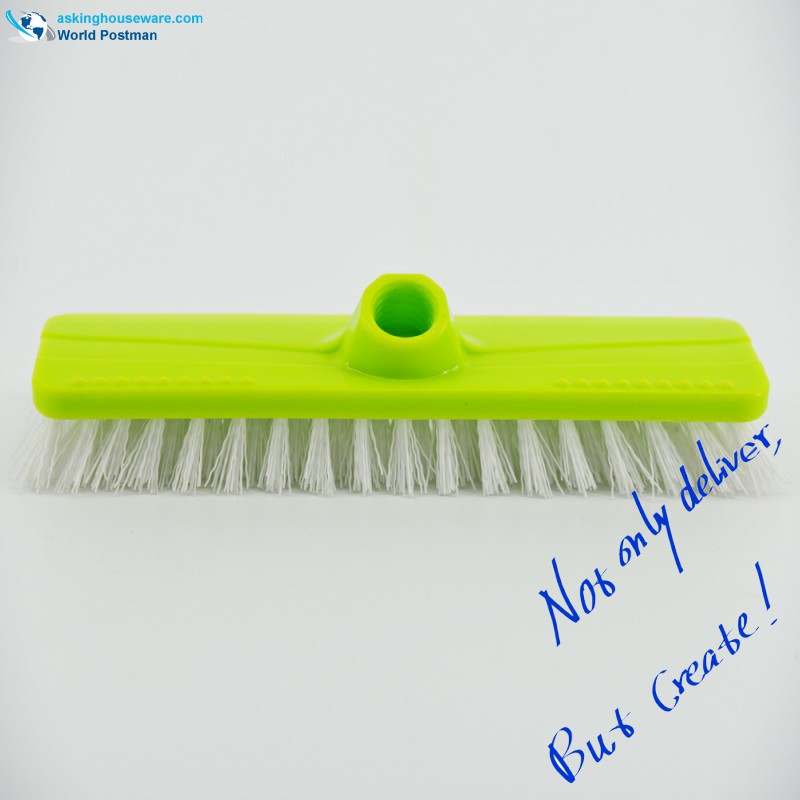 Akbrand Push Brush Sharp Hard Squeegee отзад с коса с косъм за конец с къси твърди PP четки