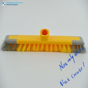 Akbrand Push Четка с малки размери с коса на нишка тесен квадрат четка дъска къси твърди PP четки