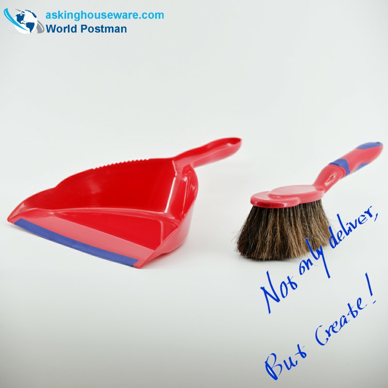 Метла за четка Akbrand Dustpan с конски опашки