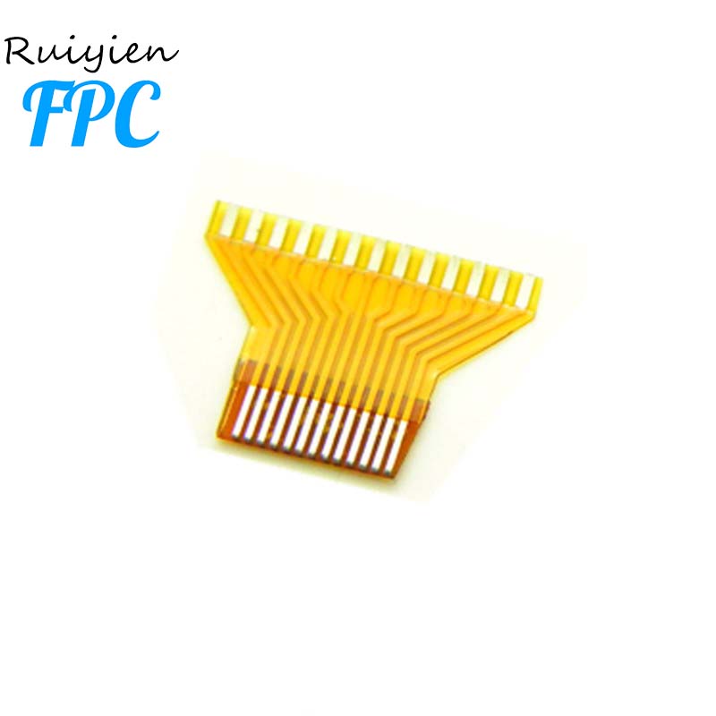 OEM златен пръст гъвкав FPC производство малък FPC универсален дистанционно управление сензор за пръстови отпечатъци гъвкава печатна платка