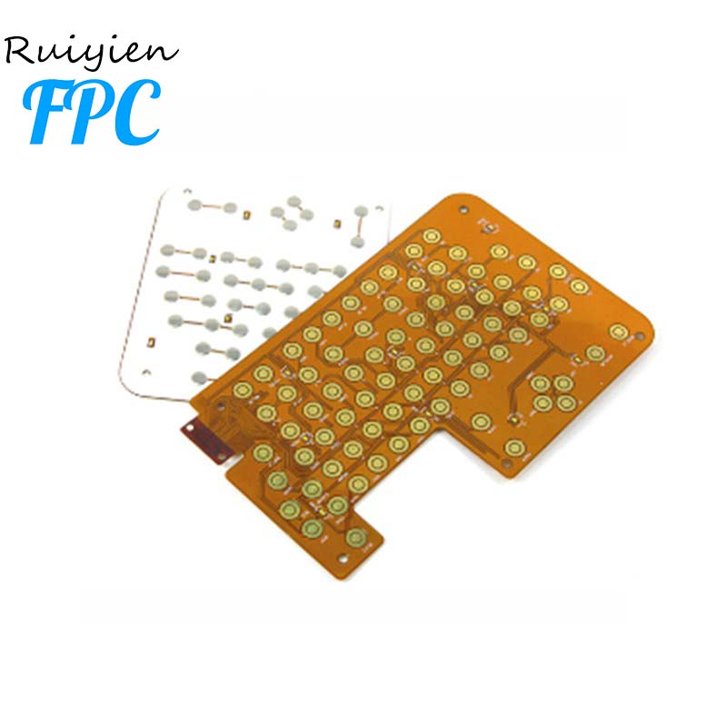 OEM златен пръст гъвкав FPC производство малък FPC универсален дистанционно управление сензор за пръстови отпечатъци гъвкава печатна платка