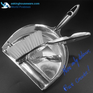 Метла за четка със среден размер Akbrand със сребърно покритие