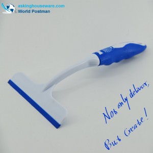 Squegee с малък размер на квадратен прозорец Akbrand с мека дръжка TPR