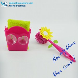 Комплект четка за съхранение и съхранение на кухни Akbrand с подложки и гъба