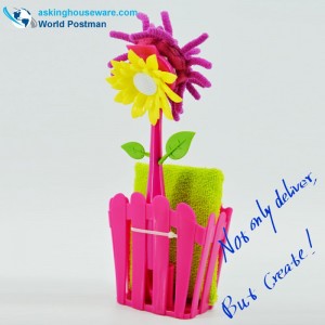 Комплект кофа за почистване на прах и съхранение на кухни Akbrand с подложки и гъба