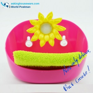 Комплект кофа за почистване и съхранение на кухненска гъба Akbrand с надушници