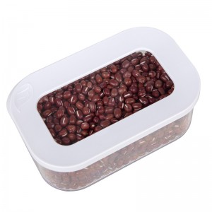 BPA Безплатни херметични кухненски килерчета контейнери за съхранение на насипни храни за консумативи за печене