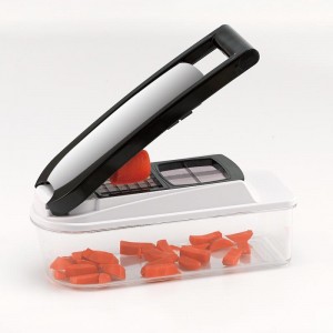 4IN 1 Зеленчуков котлет Mandoline Slicer - Стъклени контейнери Спиралайзер