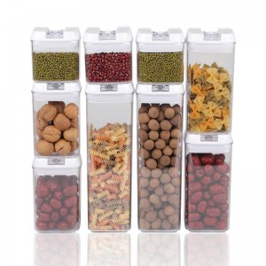 Комплект контейнери за съхранение на храни с 9 части