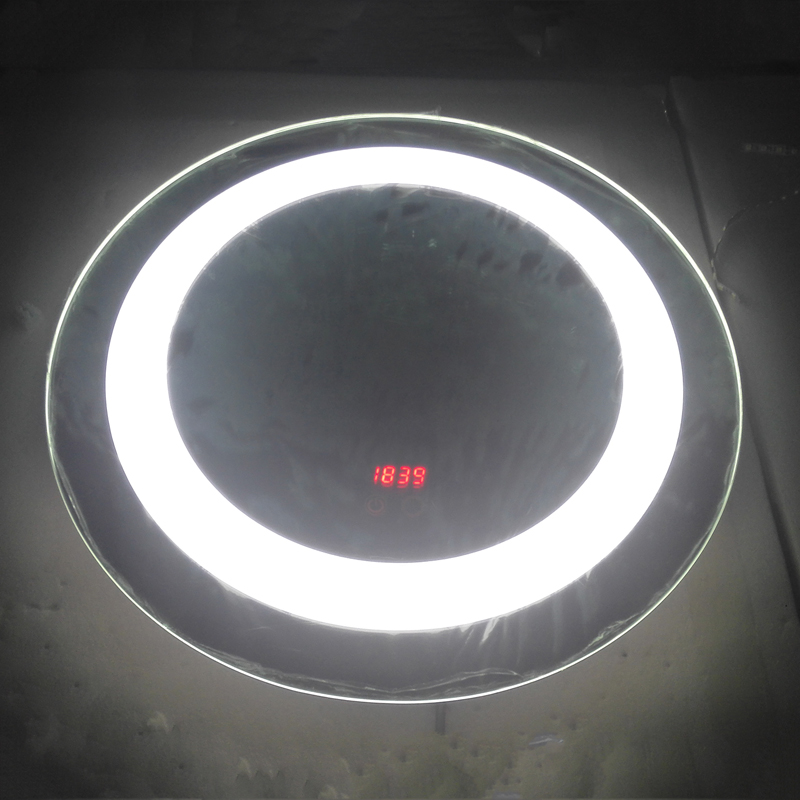 Луксозни светодиодни огледала за баня с осветление с осветление за ЕС и САЩ-ENE-AL-114