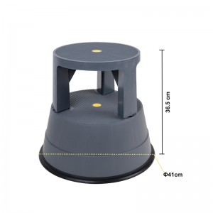 Пластмасова кръгла единична сменяема стъпала за дома, кухнята и банята