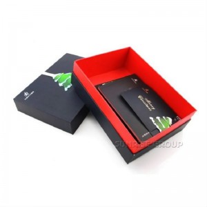 Китайска фабрика за директна търговия на едро с печат на хартия за коледна подаръчна кутия