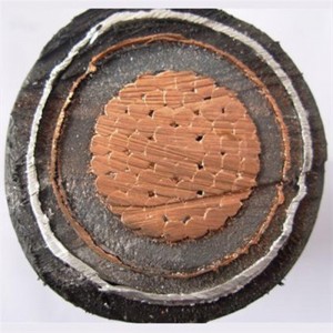 PVC изолационен брониран захранващ кабел MV 6 / 10KV 8,7 / 15KV 12 / 20KV 18 / 30KV