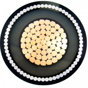 XLPE изолация SWA 240mm2 Mv Power кабел 11KV Меден проводник