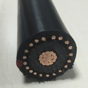 22kv Xlpe Al / Cu Core XLPE изолационен захранващ кабел с концентричен проводник