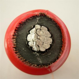 15KV 8.7 / 15KV Xlpe Меден жичен кабел MV с метална броня