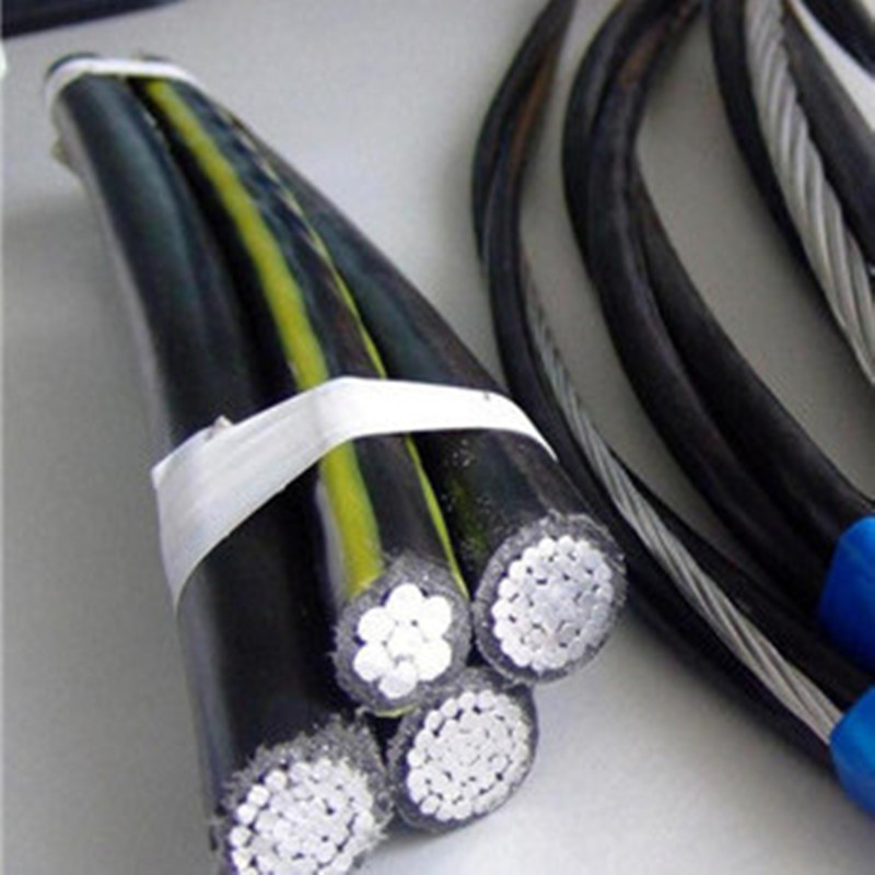 4x16mm ABC 4core въздушен пакет Xlpe алуминиев кабел / алуминиев четириъгълник