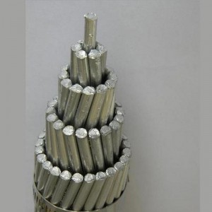 ACSR кабелен въздушен проводник за гладък въздушен предавателен кабел IEC61089, ASTM B-232, BS215