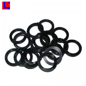 висококачествено устойчиво на топлина удароустойчиво кръгло плоско гумено уплътнение