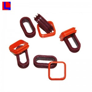 евтина цена по поръчка червено силиконово / NBR / EPDM / CR / SBR уплътнение