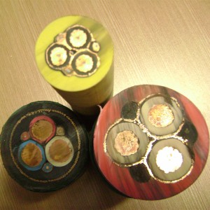 Бронирана мощност, 5KV 133% / 8KV 100%, екраниран, 3 / C VFD кабел