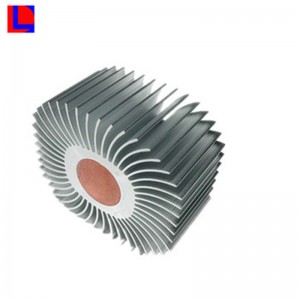 Корпус на радиатора с екструдиран алуминиев сплав