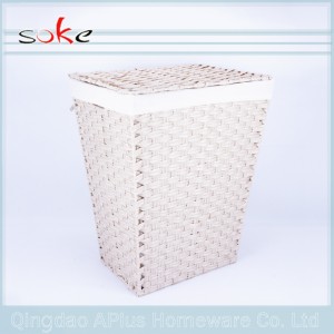 Наскоро отлично качествено PE ратан от ръчно изработено кошче за съхранение