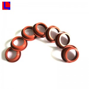 Персонализирано червено силиконово гумено уплътнение за електронно приложение