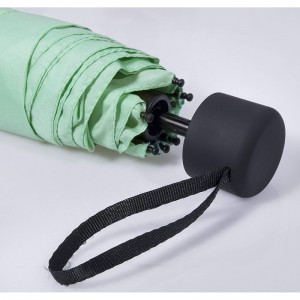 Метална рамка По-малък 5 сгъваем чадър за дъжд за дамски чадър