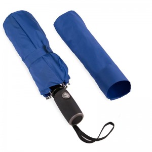 23-инчов 2 слоен вентилиран ветроустойчив 3 сгъваем чадъра