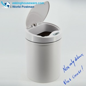 AKbrand Автоматичен индуктивен кош за прах с електрическо зарядно, сиво, 15 литра