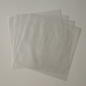 33RPM Премиум предпазни плоски покрития от поливинил с външен ръкав