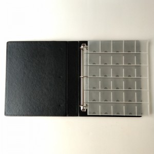 Портфолио за албуми за съхранение на монети за мемориални монети D-Ring