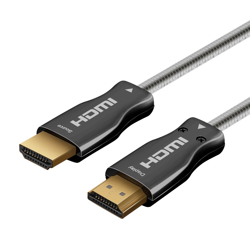 15m 49ft HDMI 2.0 18Gbps 4K 60Hz HDMI до HDMI кабел със позлатен оптичен кабел