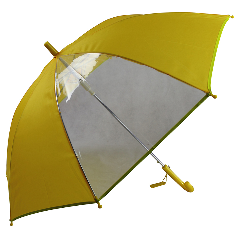 Детски син чадър от тъкан с чадър на панела на прозореца принтира детски чадър