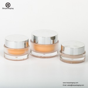 HXL213A луксозен кръг празен акрилен козметичен буркан