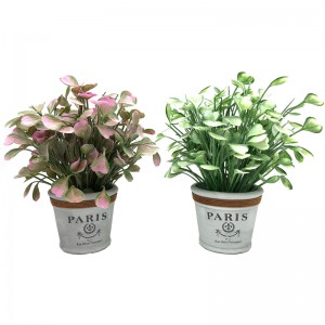 Изкуствен реалистичен сочен растение от листно дърво Тропически офис градина декор за дома