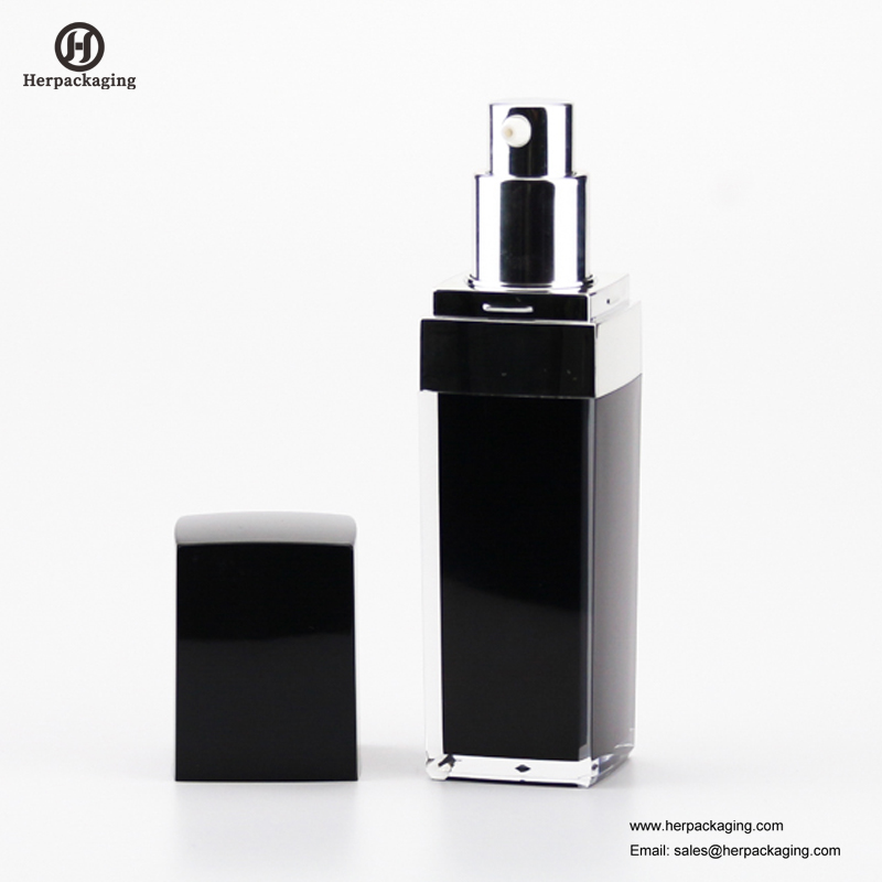 HXL314 Празен акрилен безвъздушен крем и лосион бутилка за козметични опаковки за грижа за кожата