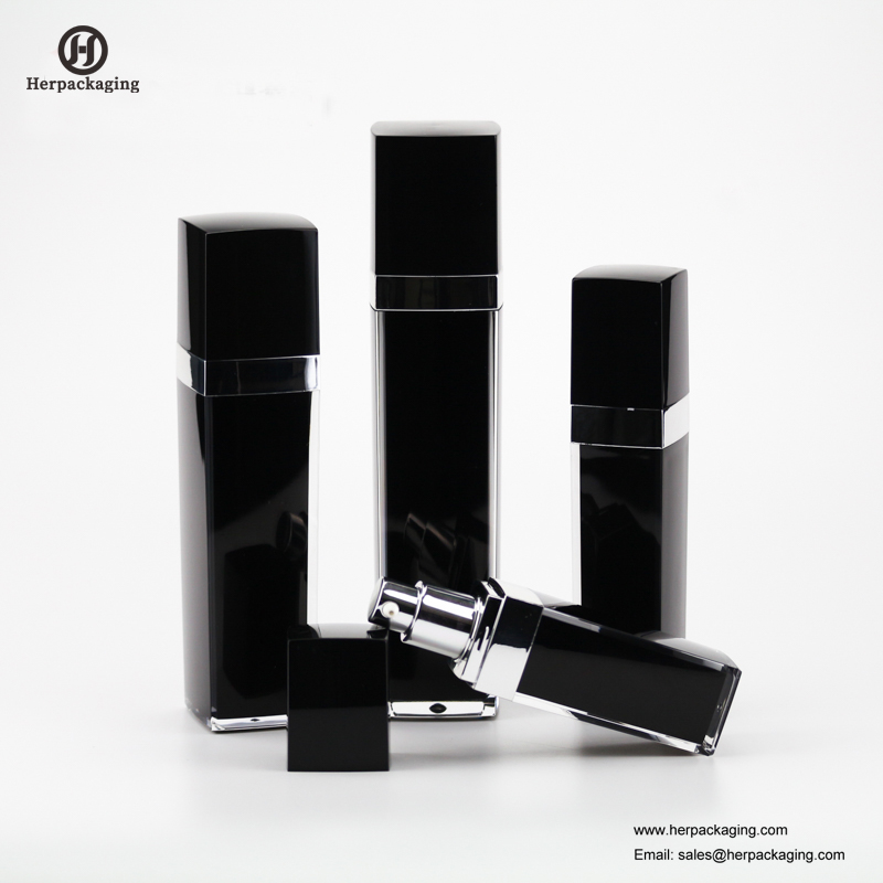 HXL314 Празен акрилен безвъздушен крем и лосион бутилка за козметични опаковки за грижа за кожата