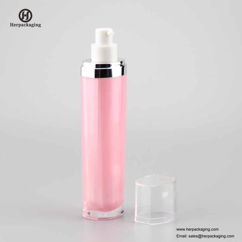 HXL322 Празен акрилен безвъздушен крем и лосион бутилка козметичен опаковъчен контейнер за грижа за кожата