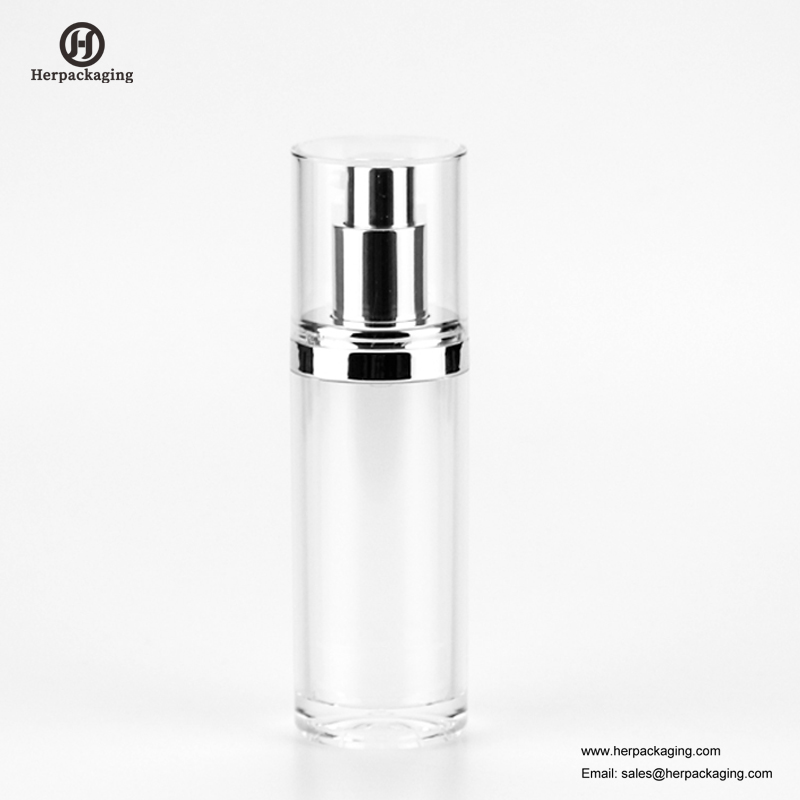 HXL412 Празен акрилен безвъздушен крем и лосион бутилка за козметични опаковки за грижа за кожата