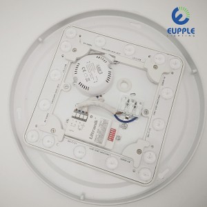 Горещи продажби 5.8G Регулируема светлина на сензора за движение на закрито тънък 5 см ултратъчен модерен таван лампа