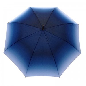 23-инчов автоматичен отворен градиентен плат плат за маркетинг прав чадър