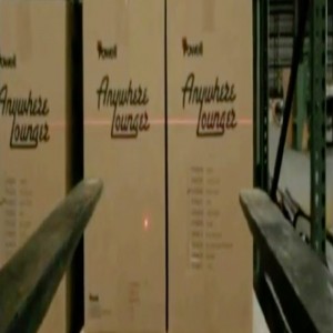 Ново устройство за безопасност на мотокарите с лазерно ръководство за мотокари