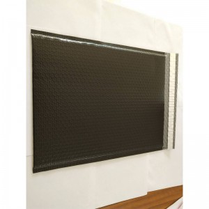 Персонализиран черен пластмасов лого за печат плъзгач балон с цип заключване