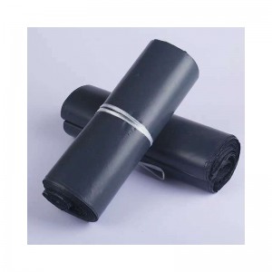 Черен потребителски пластмасов поли Mailer експресна пощенска чанта розова опаковъчна полиетиленова торбичка