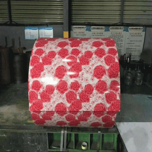 Боядисана стоманена плоча